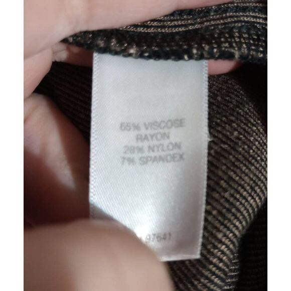 J Jill Pants Ladies Medium Ponte Slim Leg Pull On Waist - Picture 4 of 5